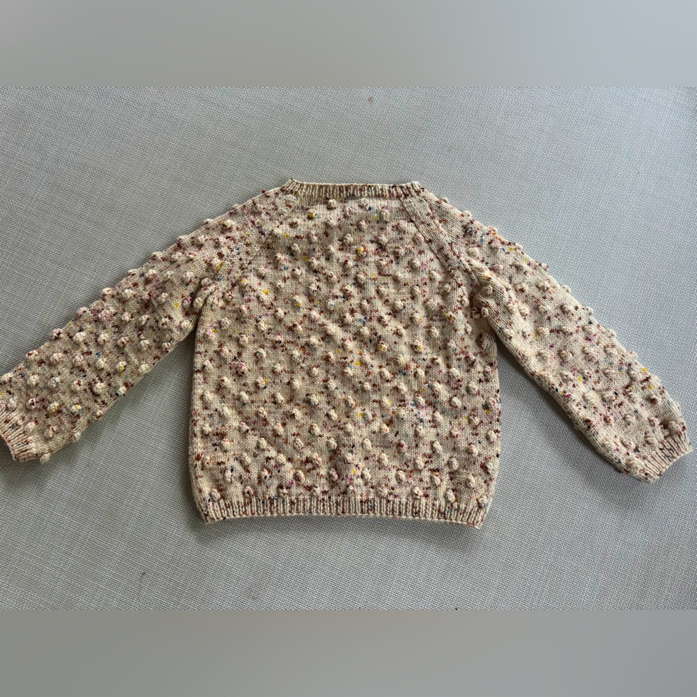 Misha and puff confetti popcorn sweater size 5-6